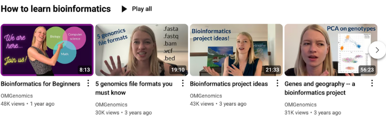 OMGenomics YouTube Channel